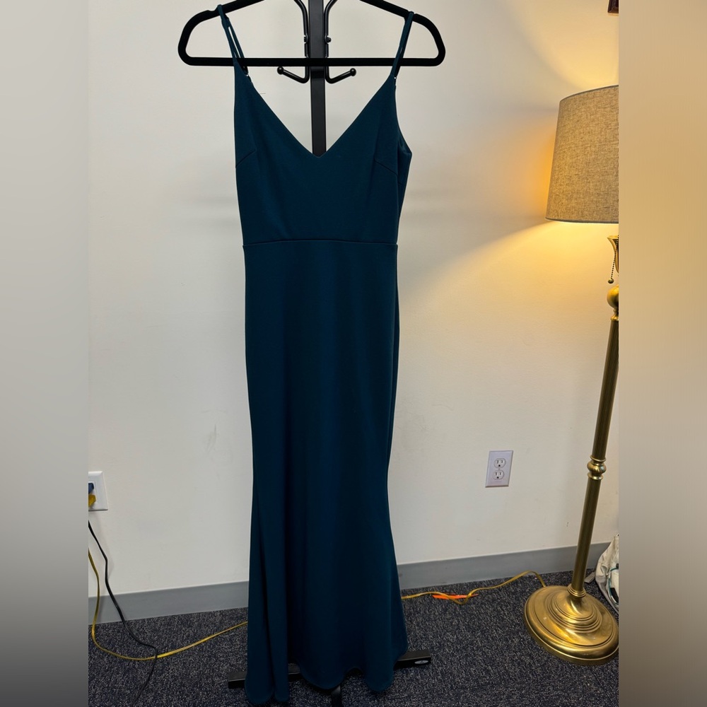 Lulus, Navy Blue Formal Gown